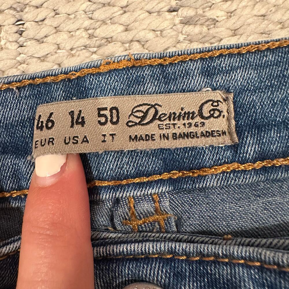 DENIM Co. Women's Skinny Jeans Size 14 In Medium Wash - Picture 4 of 9